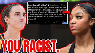 Angel Reese's Mom Calls CAITLIN CLARK FANS RACIST after BACKLASH to JEALOUS WNBA Rookie Comments!