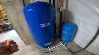 Increase Water Pressure! Well Pressure tank addition/ better water pressure