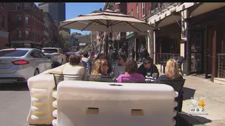 What is the future of outdoor dining in Boston's North End and beyond?