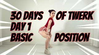 HOW TO TWERK 🍑day 1🍑BEGINNERS TUTORIAL【30 Days of Twerk】