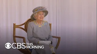 A look at the queen's history-making visits with American presidents