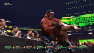 WWE 2K24 - Hulk Hogan vs. Eddie Guerrero vs. Steve Austin vs. Shawn Michaels | Money in the Bank