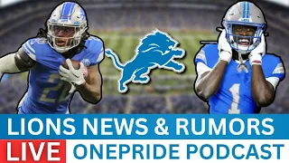 Detroit Lions Now: Live News & Rumors, Terrion Arnold & Ennis Rakestraw +Lions  Sign Tee Higgins?