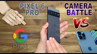 Google Pixel 6 Pro vs Iphone 13 Pro Camera Comparison and Review