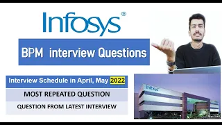 Infosys BPM interview Question | Infosys latest interview question | 2022 #infosys #bpm #techmore