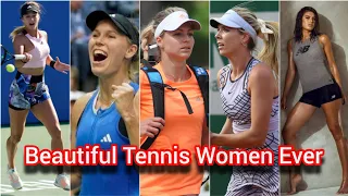 Top 10 Hottest Female Tennis Players of all time l Beautiful Tennis Stars 🌟 @toptable6221