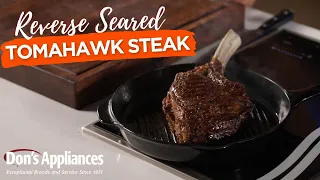 Reverse Seared Tomahawk Steak | Wolf Induction & Wall Oven