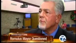 Romulus mayor questioned