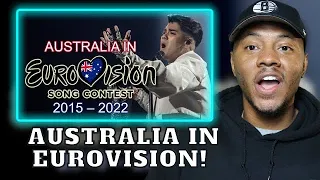 AMERICAN REACTS TO Australia in Eurovision Song Contest 2015 2022