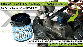 How To Fix "Death Wobble" On Your Suzuki Jimny With X8R! | Kingpin Repair Kit