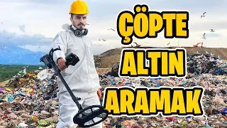 ŞEHİR ÇÖPLÜĞÜNDE DEDEKTÖR ile ALTIN ARAMAK !!