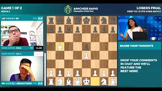 2nd move surprise to chess GM ❗️🤣