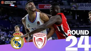 Real wins in coming-from-behind style! | Round 24, Highlights | Turkish Airlines EuroLeague