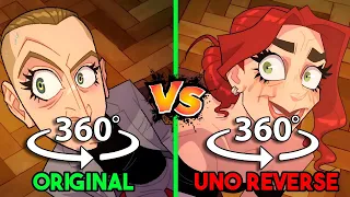 360 VR Red Flags Original Vs Uno Reverse | Side By Side Comparison