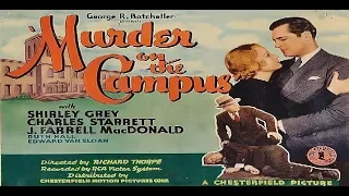 Murder on the Campus (1933) / Full Movie