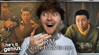 THIS WAS GENIUS! (RM 'Come back to me' Official MV | Reaction)