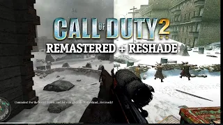 Call of Duty II HD Remastered + Reshade Mods Zone Edition