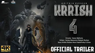 Krrish 4 | Trailer | Hrithik Roshan | Nora Fatehi | Priyanka Chopra | Rakesh Roshan |