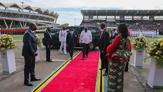 LIVE! PRESIDENT UHURU IN TANZANIA FOR THE COUNTRY'S 60TH INDEPENDENCE DAY CELEBRATIONS!!