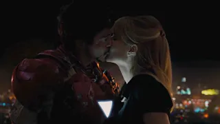 Tony Stark + Pepper Potts | Kissing Scene