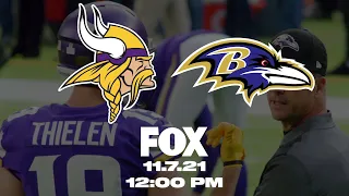 Minnesota Vikings at Baltimore Ravens Game Trailer | Week 9