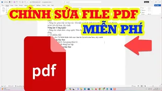 Thủ thuật chỉnh sửa FILE PDF hiệu quả ( nhất định phải xem)