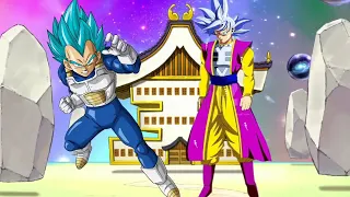 Omni King Goku vs Ultra Ego Vegeta#dragonball #dbs#animeseries#trending #viral#anime#trendingshorts