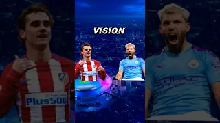 Griezmann Vs Aguero | Who is Better?#football #soccer #shorts #griezmann #aguero