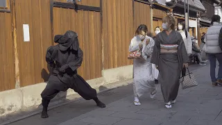 Ninja Mannequin Prank in Japan Part.1