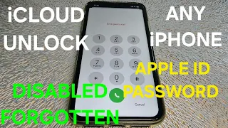 Free iCloud Unlock from Any iPhone with Disabled/Forgotten Apple ID and Password