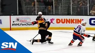 No Penalty After Nick Leddy Takes Down Sean Kuraly With Questionable Hit