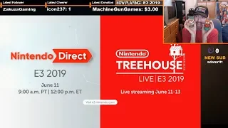 E3 2019 Nintendo Reactions (on Twitch because Ubi banned me from YouTube)