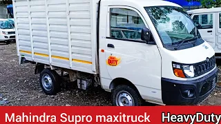 Mahindra Supro maxitruck detail review 2019 | complete  Deckbody | HD series| prise | specification