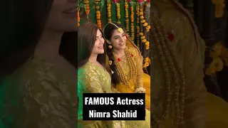 Famous Actress Nimra Shahid Mayon