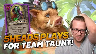 5Head Plays Coming From Team Taunt! | Hearthstone Battlegrounds | Savjz