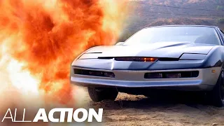 KITT Destroys KARR | Knight Rider | All Action