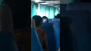 Buddhist Monk Watches Adult Film on Public Bus || ViralHog