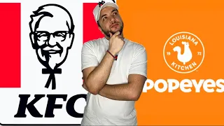 POPEYES VS KFC | CARE E MAI BUN?