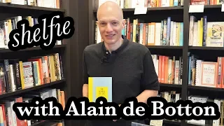 Shelfie with Alain de Botton