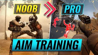 How To AIM Like The PROS In CSGO (Drills, Tips & More)