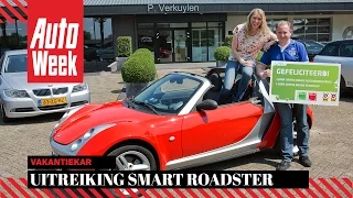 Wie wint de Smart Roadster? - Vakantiekar