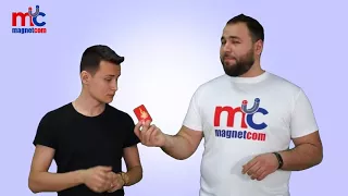 Продающие магнитные визитки Магнетком-Промо