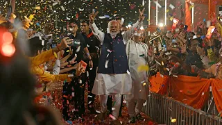 Modi reivindica terceira vitória na Índia, mas oposição ganha força | AFP