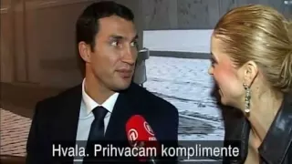 Fani Stipkovic and Wladimir Klitschko