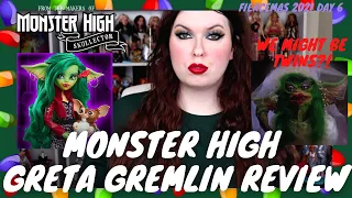 Monster High Skullector Greta Gremlin Doll Review & Unboxing