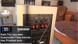 Kein Ton aus dem Subwoofer? So bekommt man das Problem gelöst