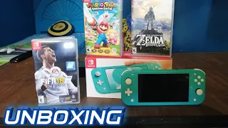 Unboxing Nintendo Switch Lite | Español Latino | Turquesa