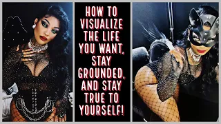HOW TO VISUALIZE THE LIFE YOU WANT! + CAT WOMAN HALLOWEEN/COSPLAY GLAM