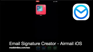 ESC Airmail iPhone/iPad Tutorial