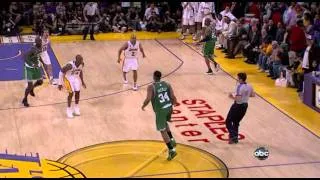 06 15 2008   finals   game 5   celtics vs  lakers   kobe steal and dunk